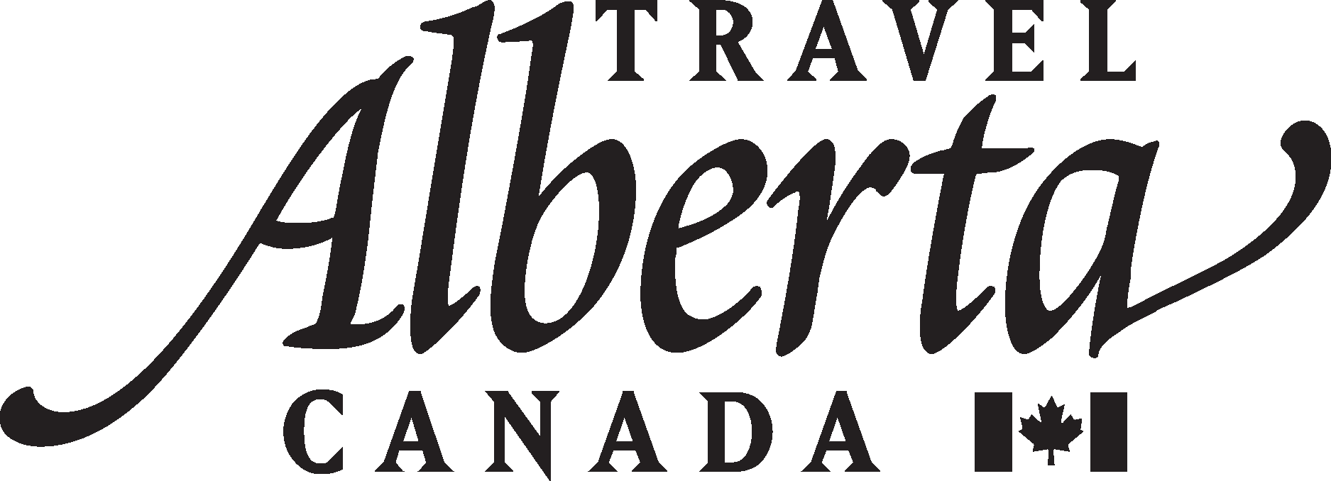Alberta Travel Logo Vector Logo